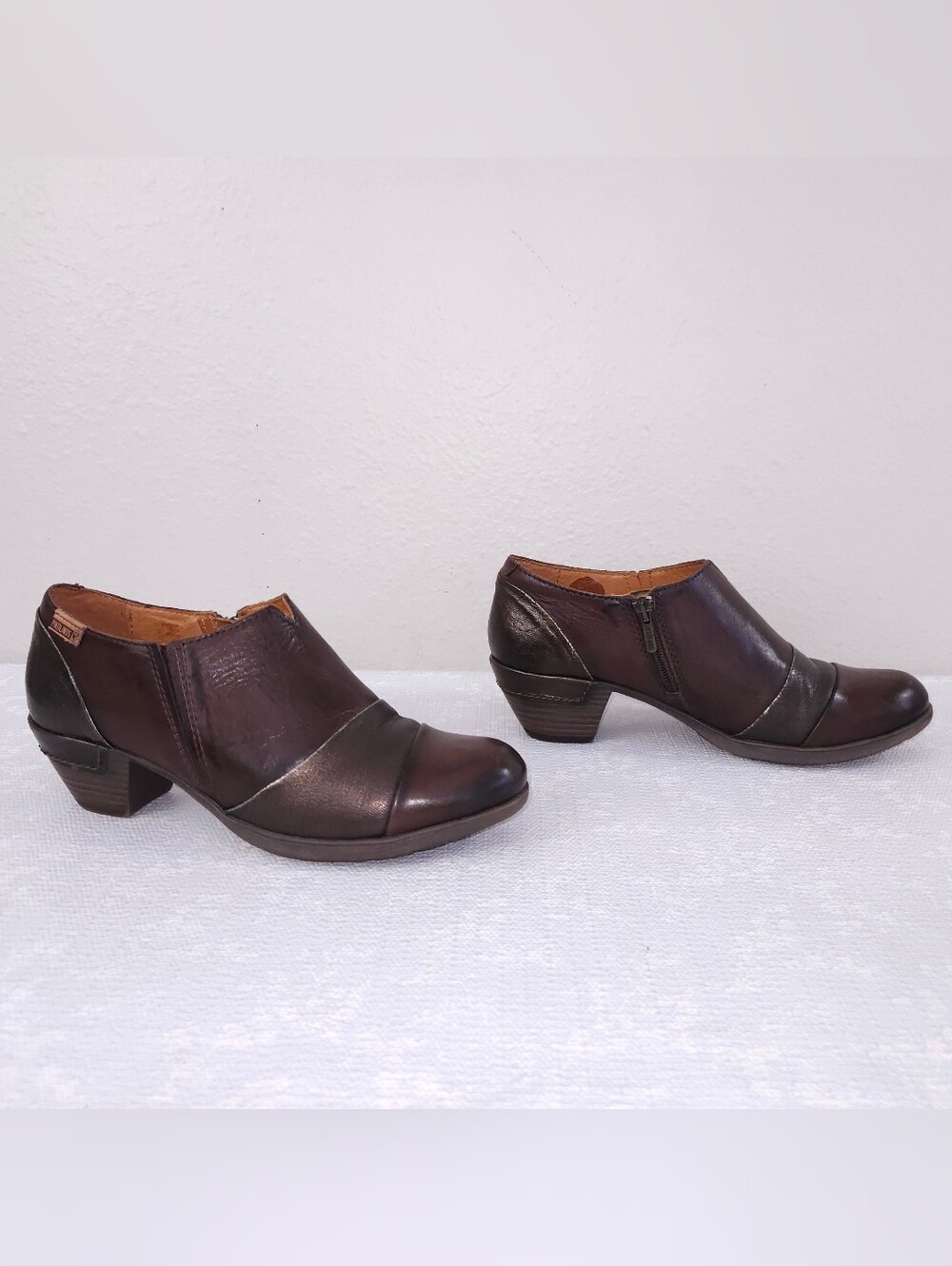 PIKOLINOS Malaga Booties Low Heel Ankle Boots